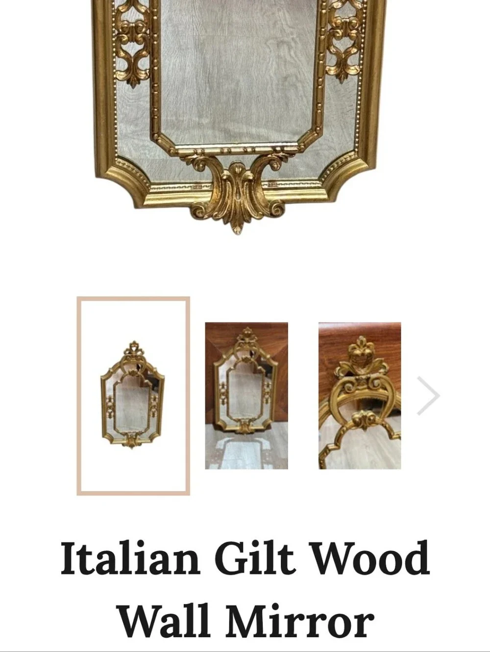Italian Wall Mirror